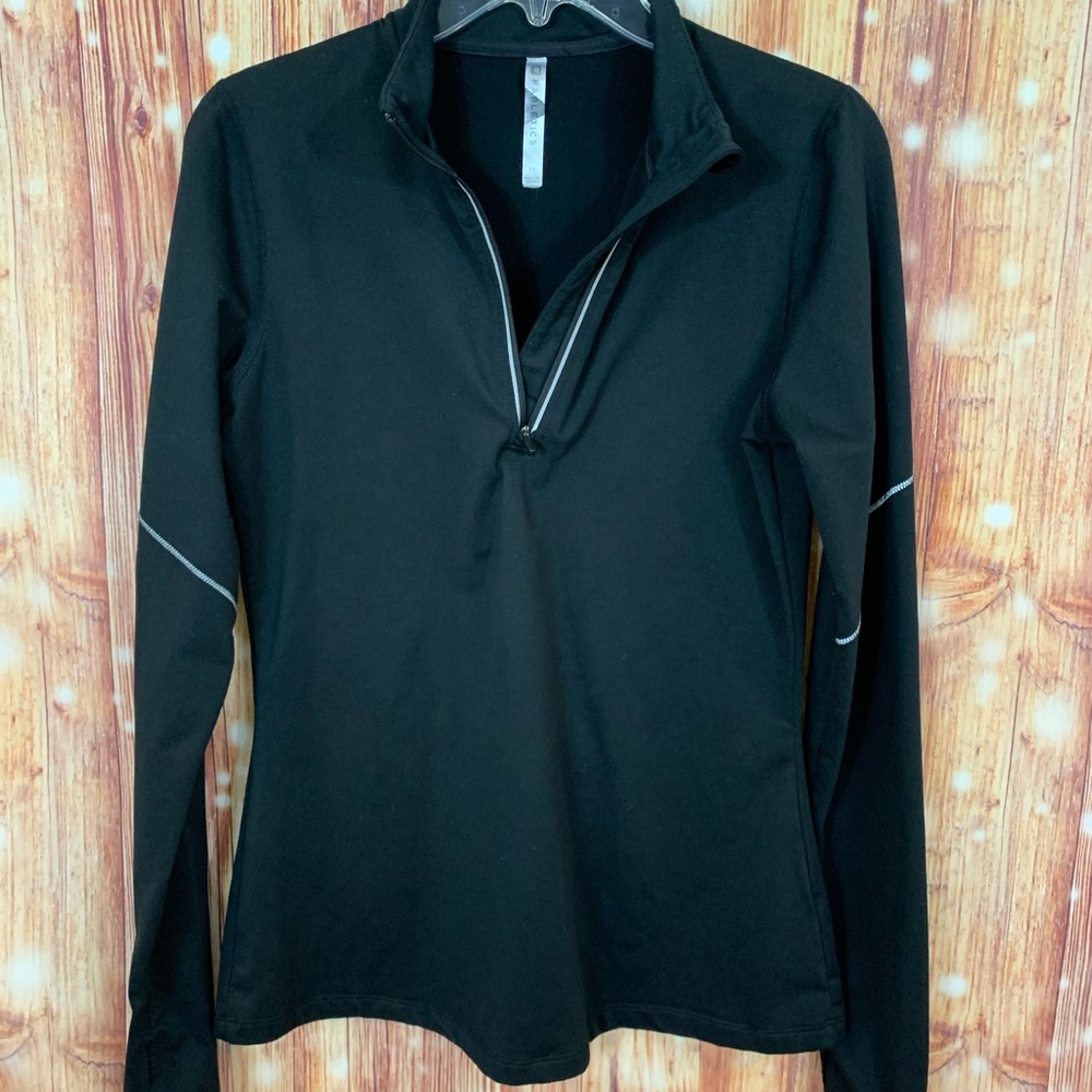 Fabletics Running Jacket Black Size Medium Emery - image 5